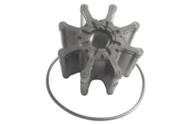 Neoprene inboard impeller double flat drive 1 met pakking & kap