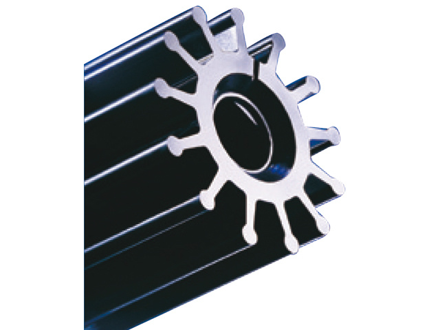 Neoprene inboard impeller key drive met pakking & key