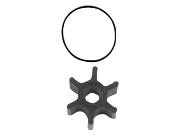 Nitrile inboard impeller single flat drive met pakking