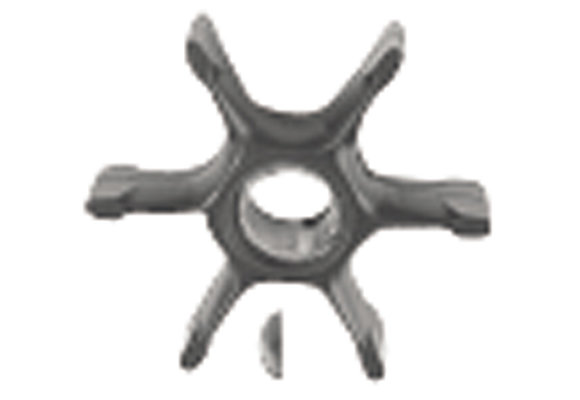 Neoprene outboard impeller key drive 3 met key