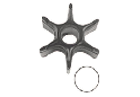 Neoprene outboard impeller key drive 3 met o-ring & key