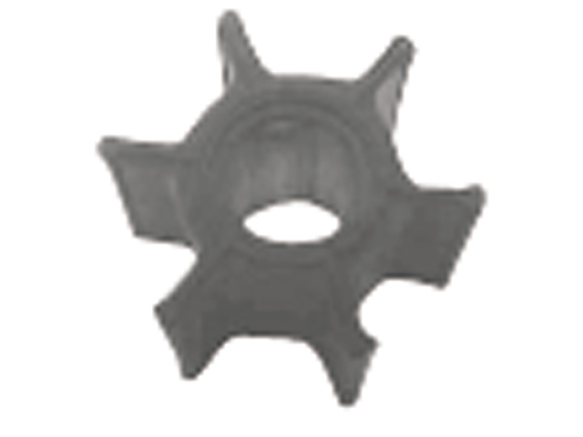 Neoprene outboard impeller single flat drive