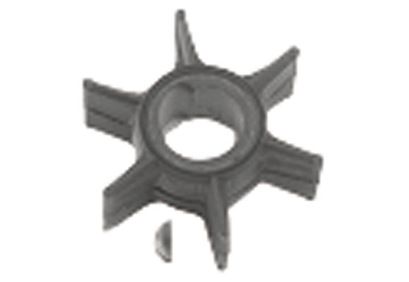 Neoprene outboard impeller key drive 3 met key