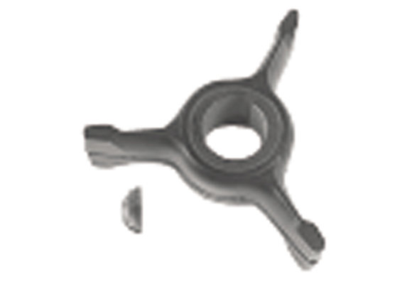 Neoprene outboard impeller key drive 3 met key