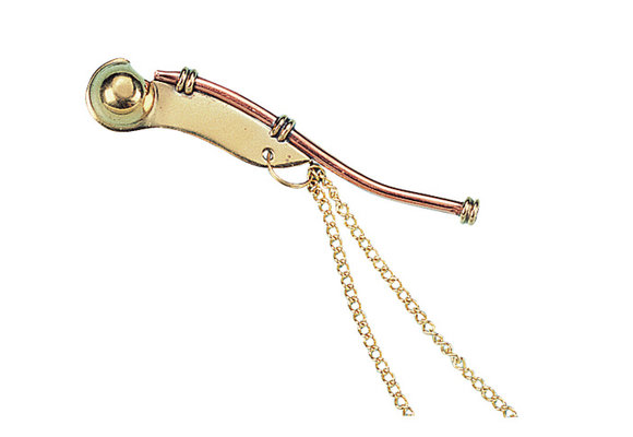 Bootsman fluitje messing