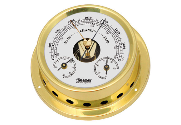 Talamex  Baro/thermo/hygrometer messing 125/100mm
