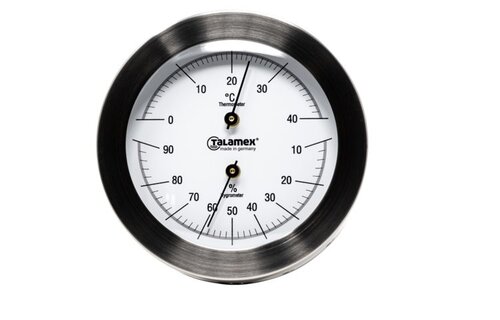 Talamex Thermo-hygrometer Serie 100 RVS