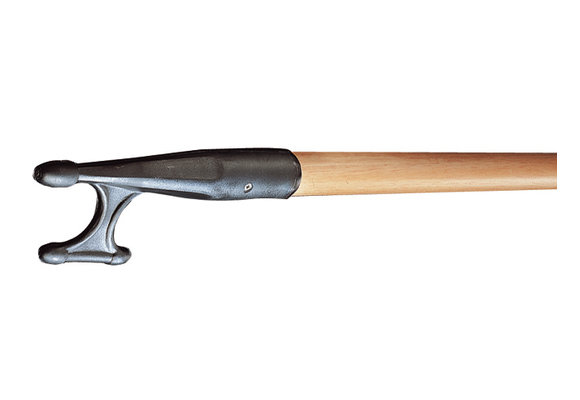 Jachthaakstok essen blank gelakt