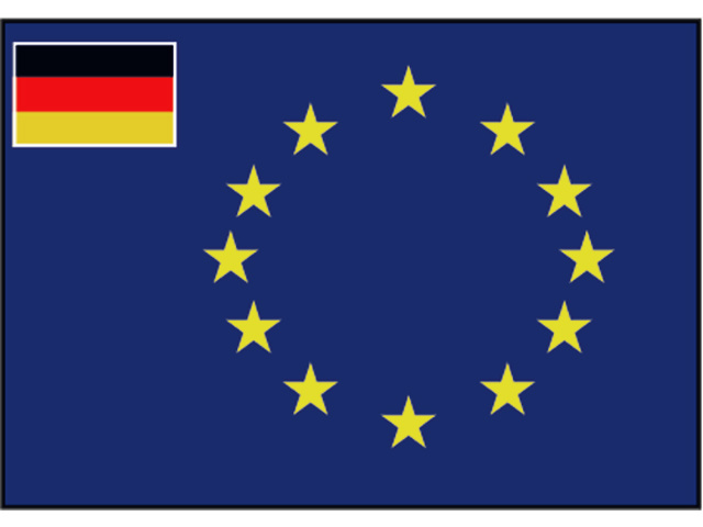 RVE vlag duitsland koopvaardij |60 x 90 cm
