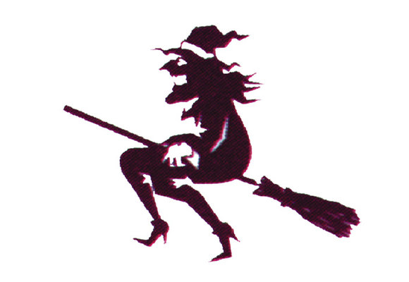 Witch vlag | 30 x 45 cm