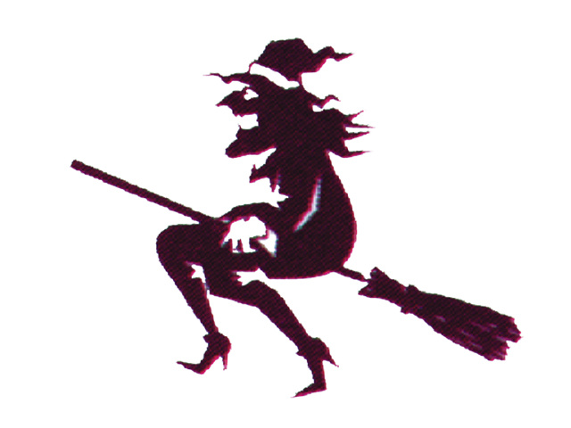 Witch vlag | 30 x 45 cm