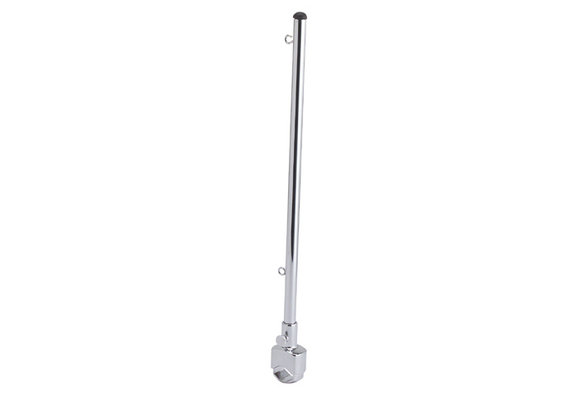 Vlaggenstok met railinghouder