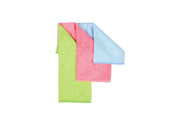 Doeken microfiber 30x30cm (set van 3 stuks)