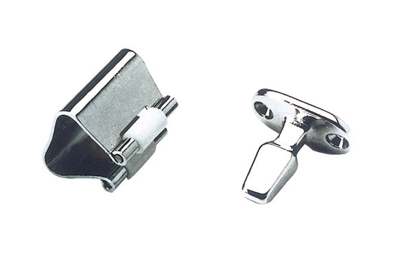 Rol-sluiting chroom 36mm