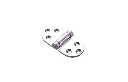 Scharnier rvs met weerstand pin boven