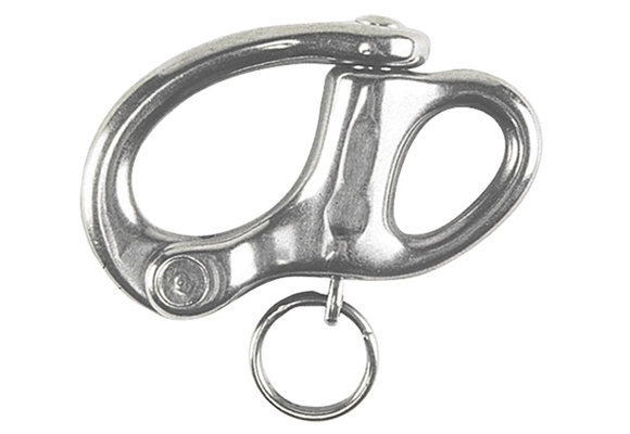 Snapsluiting met vast oog 52mm