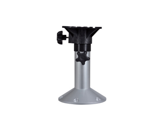 Stoelpoot verstelbaar 340-510mm aluminium