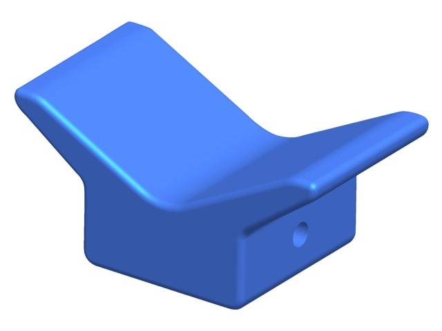 Boegstop PU voor boottrailer