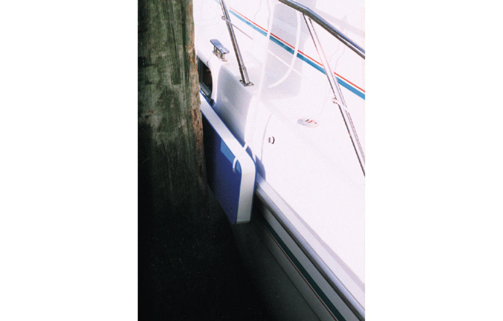 PE vlakke fender 1 | Blauw