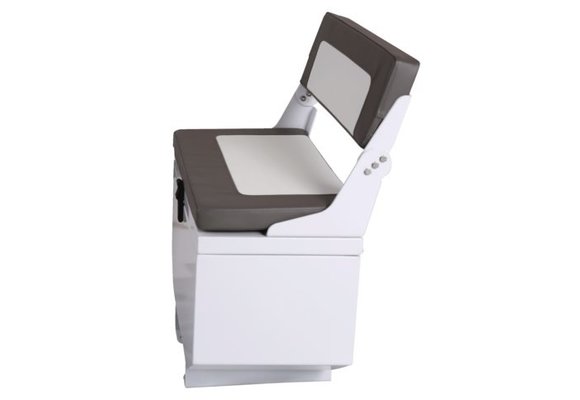 1-person seatbench FCT725 for steering console white