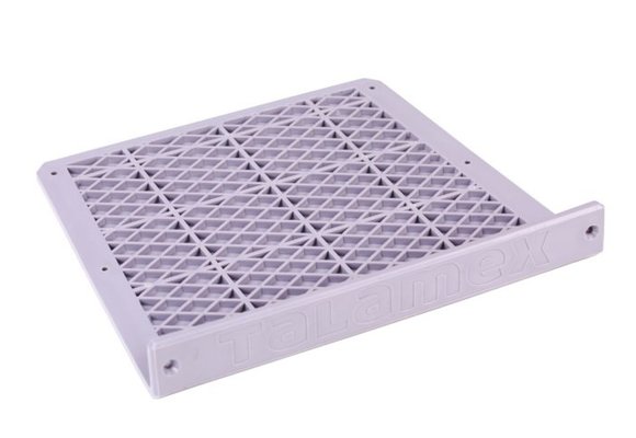 Motorplaat buitenkant Silverline / TLRA w. talamex logo