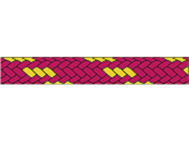 Tiptolest trim fluor Geel/Violet/Fuchsia (prijs per rol)