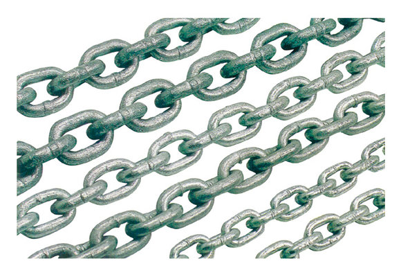 Ketting DIN766 gegalvaniseerd 6mm  (prijs per 30m)