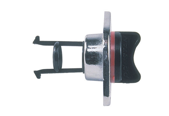 lensplug verchroomd (prijs per 10 st.)