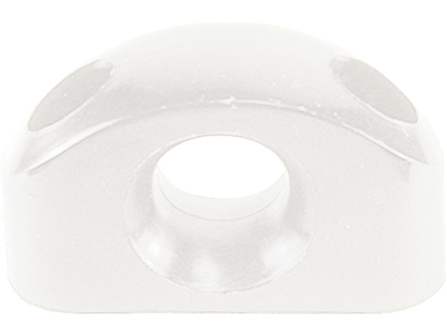 Nylon schootoog 10mm | Wit (prijs per 10 st.)