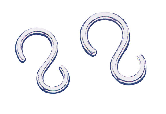 S-haak RVS304 5mm (prijs per 10 st.)