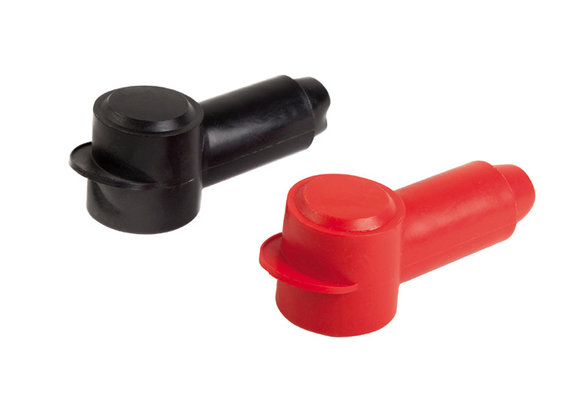 Afdekkap pvc voor kabel terminals 20-26mm | Rood (prijs per 100)