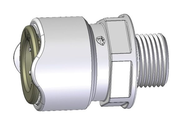 Whale adapter 3/8" BSP 15mm male (prijs per 2 stuks)