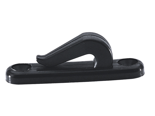 Reefhaak nylon 57mm | Zwart (prijs per 25 st.)