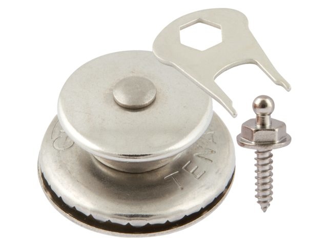 Tenax drukknopen met plaatschroef (2st) (prijs per 6 st.)