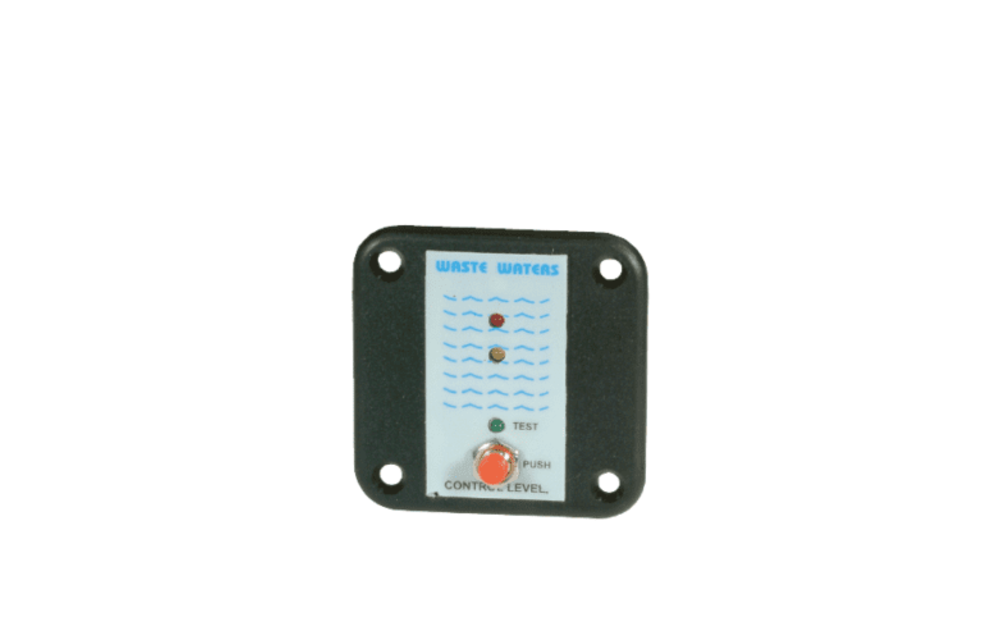 Controlepaneel vuilwatertank 12/24V (zonder tankzender)