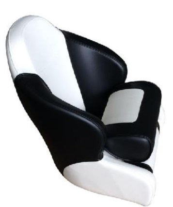 Deluxe Heavy Duty Marine sportstoel met flip-up