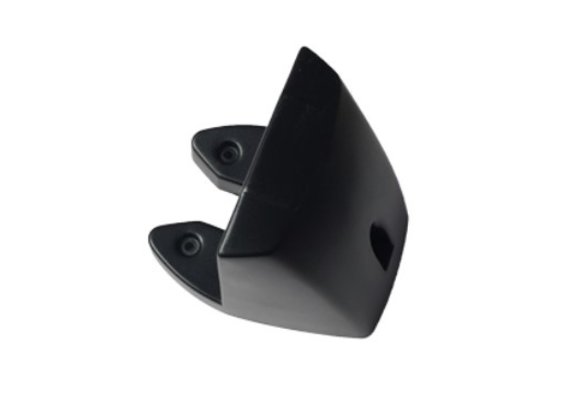 Hella Serie 2984 Kunststof Voet, voor Dekmontage, Zwart