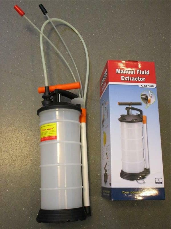 Oliepomp oil extractor 6,5 Liter