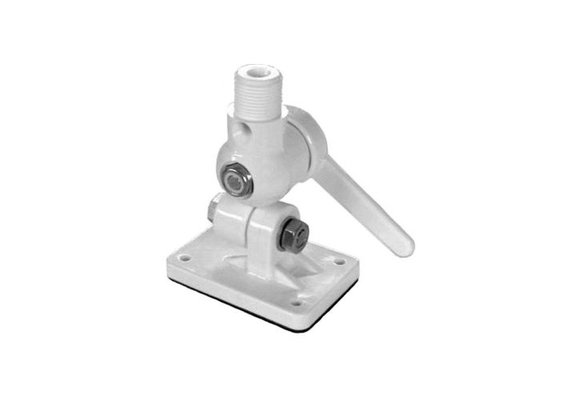 Antenne montage voet 4 stand + gat wit f