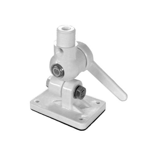 Antenne montage voet 4 stand + gat wit f