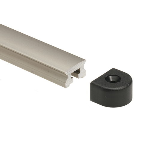 Eindstop voor 20mm rail per paar