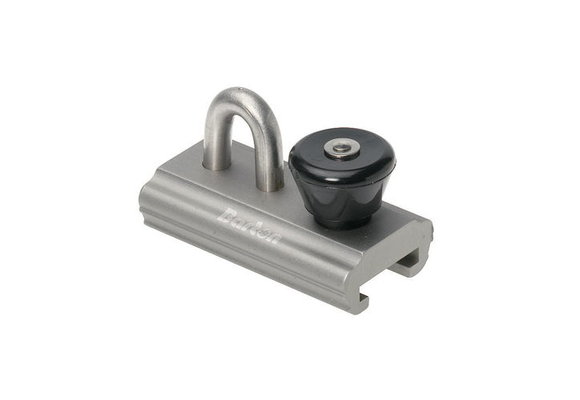 Genuaslede + rvs beugel voor 20mm t-rail