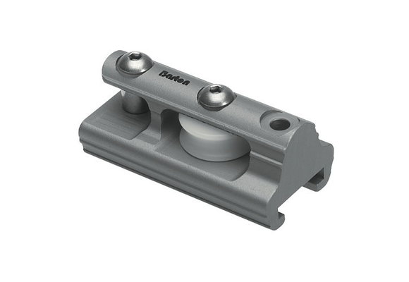 T-rail eindstuk met schijf -  20mm