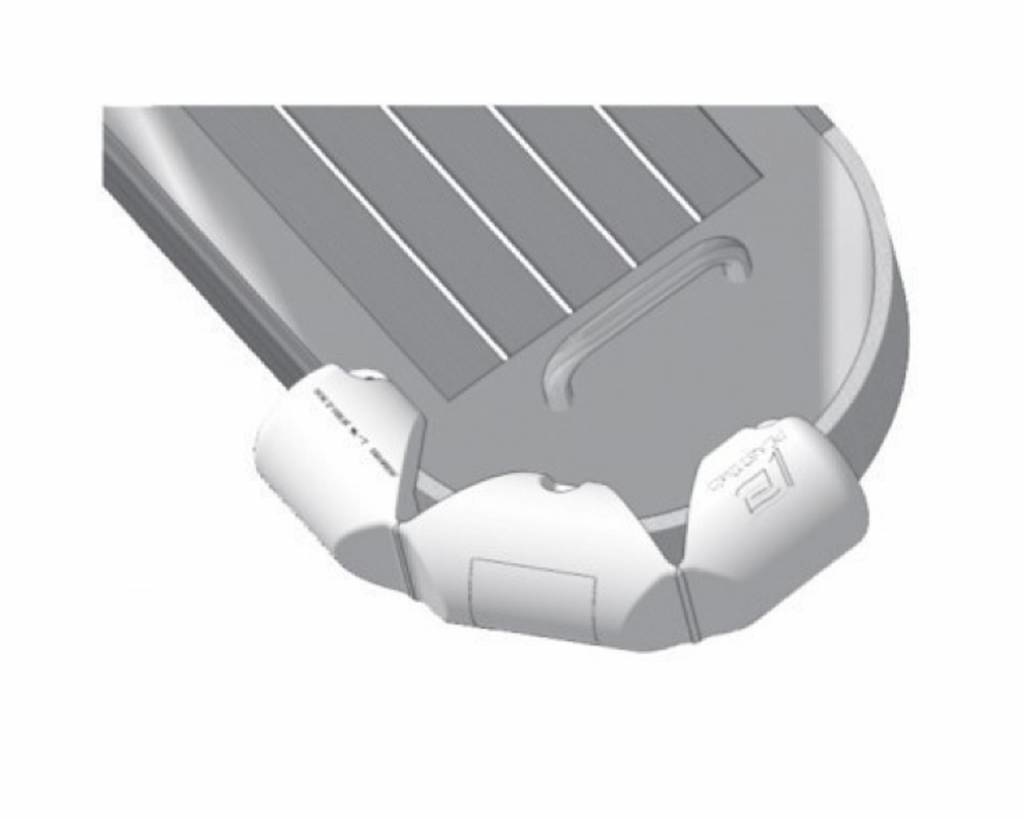 Steigerfender Hoekmodel | Wit