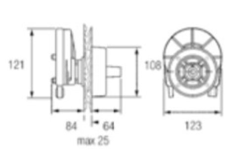 Teleflex Stuursysteem tot 55pk (zonder stuurwiel)