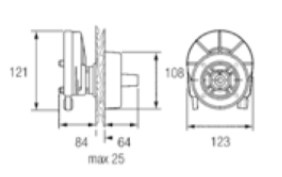 Teleflex Stuursysteem tot 55pk (zonder stuurwiel)