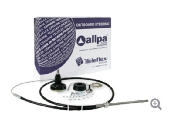 Teleflex Stuursysteem tot 55pk (zonder stuurwiel)