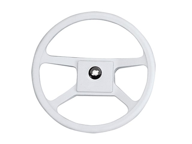 V33W stuurwiel | Wit 4-spaaks