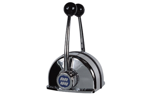 Ultraflex B104 bedieningsunit dubbel verchroomd