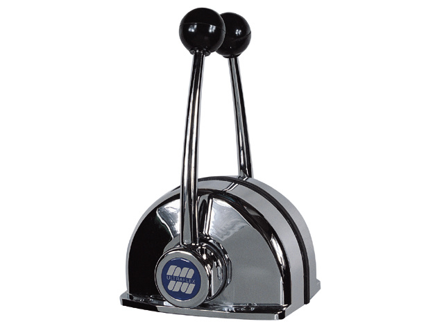 Ultraflex B104 bedieningsunit dubbel verchroomd